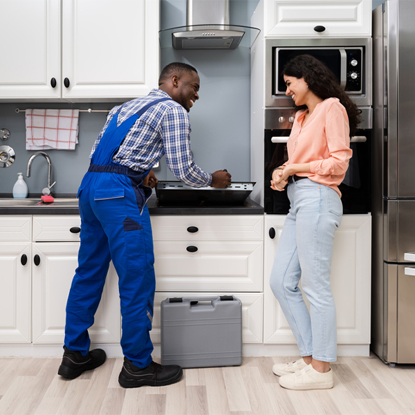 what kind of warranty do you offer on your cooktop repair services in Cedar Glen
